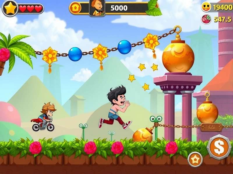 Holi Excitement Run gameplay showing advanced player collecting combo gulal